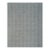 4x6 Gray Hand-Knotted Wool Subtle Striped Geometric Modern Carpet Rug For Sale