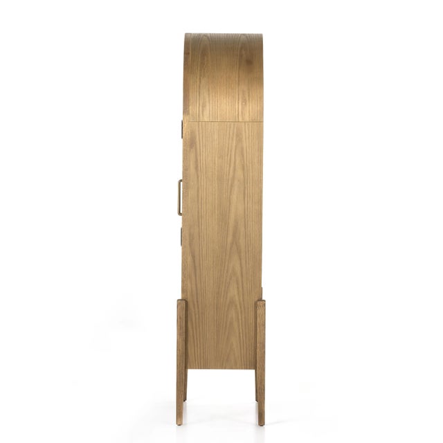 Four Hands Tolle Cabinet, Drifted Oak Solid For Sale - Image 10 of 12