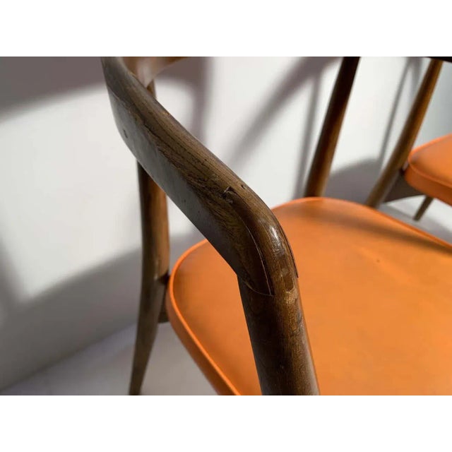 Mid-Century Modern Lawrence Peabody Arm Chairs - A Pair For Sale - Image 3 of 13