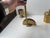 Vintage Vanity Set in Brass, 1970s, Set of 3 For Sale - Image 3 of 10