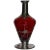 Early 20th Century Ruby With Silver Overlay Vase For Sale