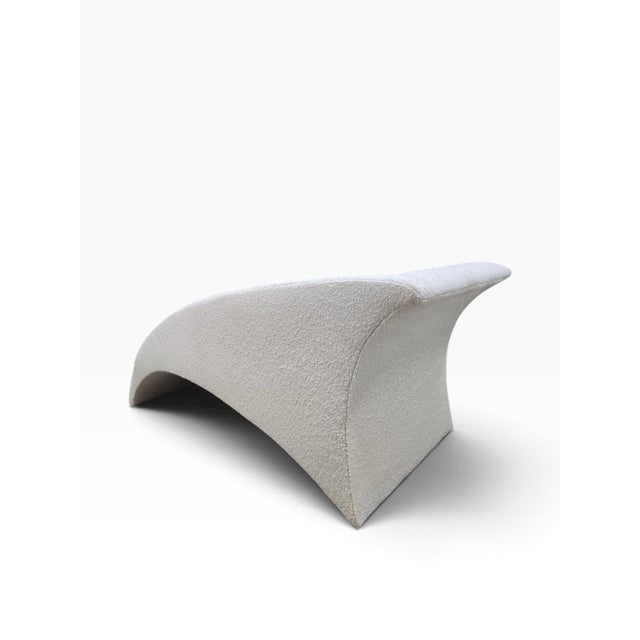 Textile Mid 20th Century Postmodern Vladimir Kagan Marilyn Chaise Lounge Newly Reupholstered For Sale - Image 7 of 11
