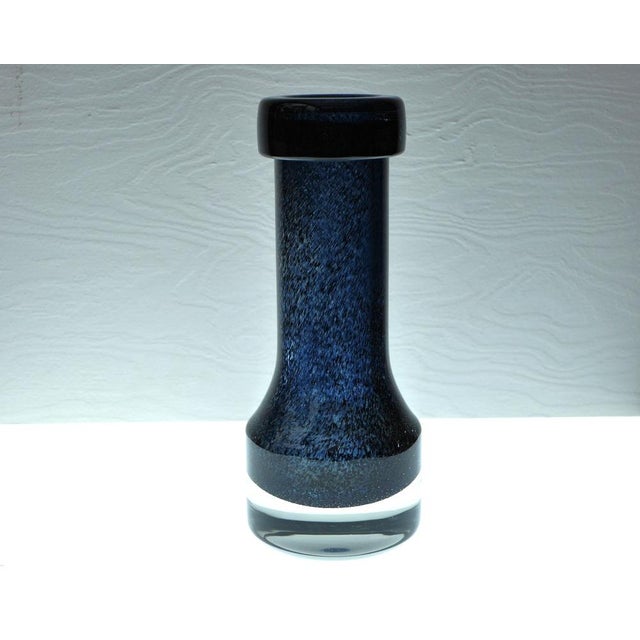 Modern Scandinavian Art Glass Vase from Borgström Åseda For Sale - Image 4 of 10