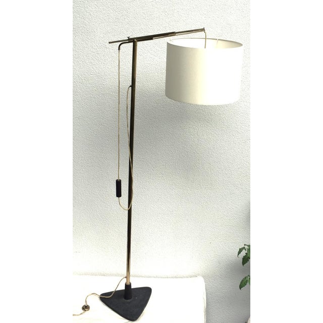 Counterweight Floor Lamp by Franz Hagenauer for Werkstätte Hagenauer Wien, 1950s For Sale - Image 12 of 14