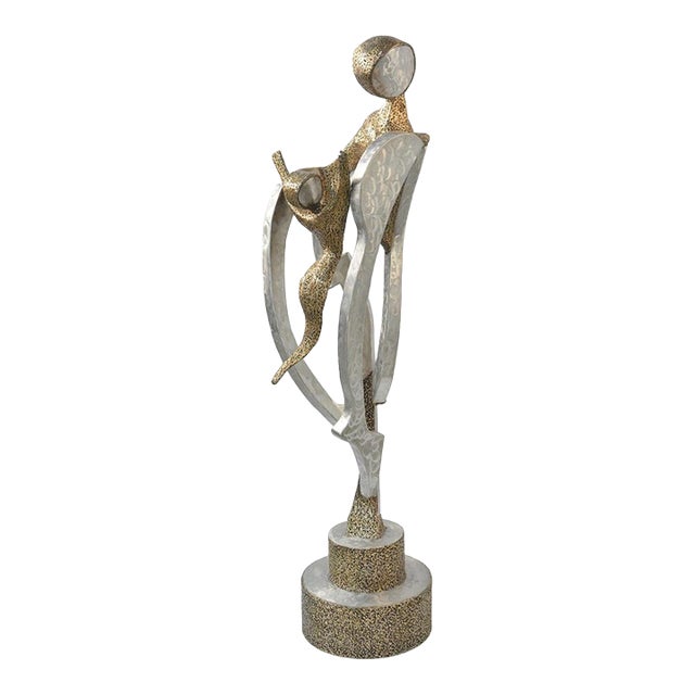 Mid 20th Century Mother and Child, Colbert Collins For Sale
