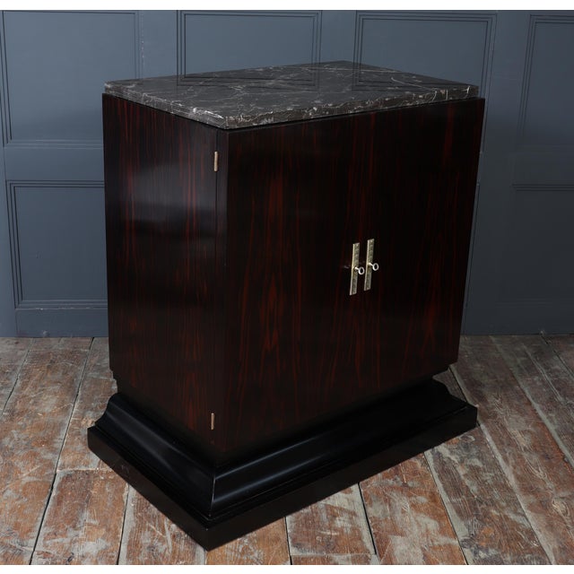 French Art Deco Macassar Ebony Cabinet, 1925 For Sale - Image 15 of 18