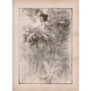 Maurice Eliot, Printemps, 1897, Lithograph on Paper For Sale
