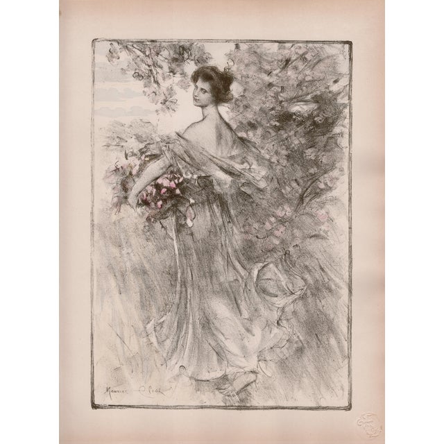 Maurice Eliot, Printemps, 1897, Lithograph on Paper For Sale