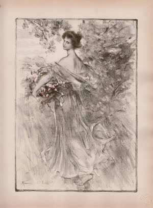 Maurice Eliot, Printemps, 1897, Lithograph on Paper