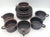 Mid-Century Modern 1960s Arabia Finland Stoneware "Ruska" Coffee Service Set Designed by Ulla Procopé, 15 Piece Set (For 6) For Sale - Image 3 of 15