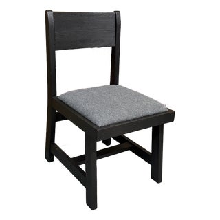 International Atelier Upholstered Seat Side Chair For Sale