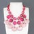 Contemporary Dominique Denaive Paris Pink Resin Choker Necklace with Charms For Sale - Image 3 of 14