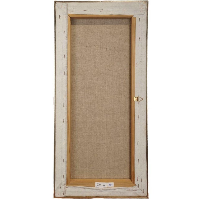 Beige Luciano Gaspari, Untitled, 1980, Oil on Canvas For Sale - Image 8 of 9
