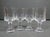 A handsome set of four vintage cordial glasses distinguished by their unusual Mid-Century European-inspired form and...