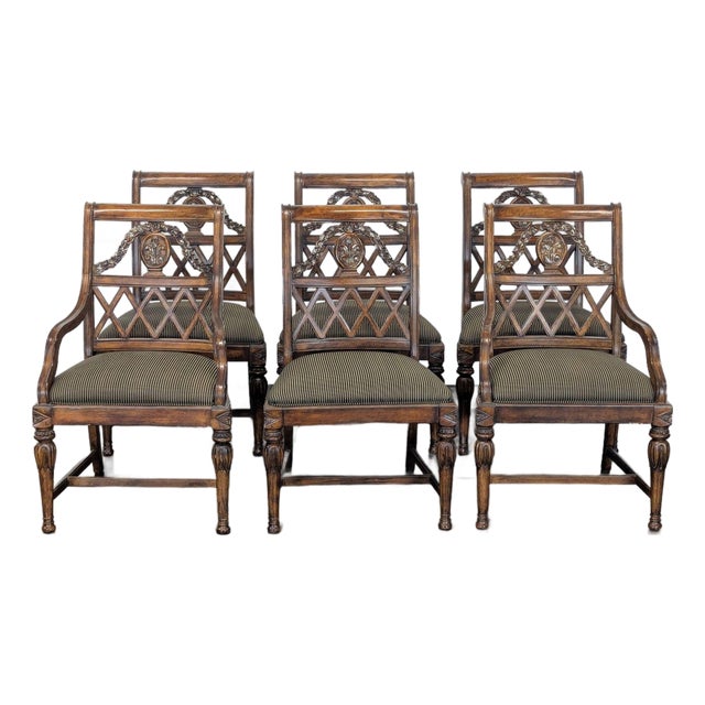 Set of Six Fine Furniture Design Dining Chairs For Sale