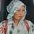 Japanese Vintage Original Pastel Portrait Painting of Japanese Woman in Kimono For Sale - Image 3 of 12