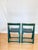 Green Folding Chairs attributed to Aldo Jacober and Alberto Bazzani, Set of 2 For Sale - Image 8 of 18