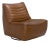 Mcclain Swivel Single Sofa, Roche Tan Leather For Sale