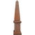 Terracotta Pyramids with Base, 1890s, Set of 2 For Sale - Image 5 of 6