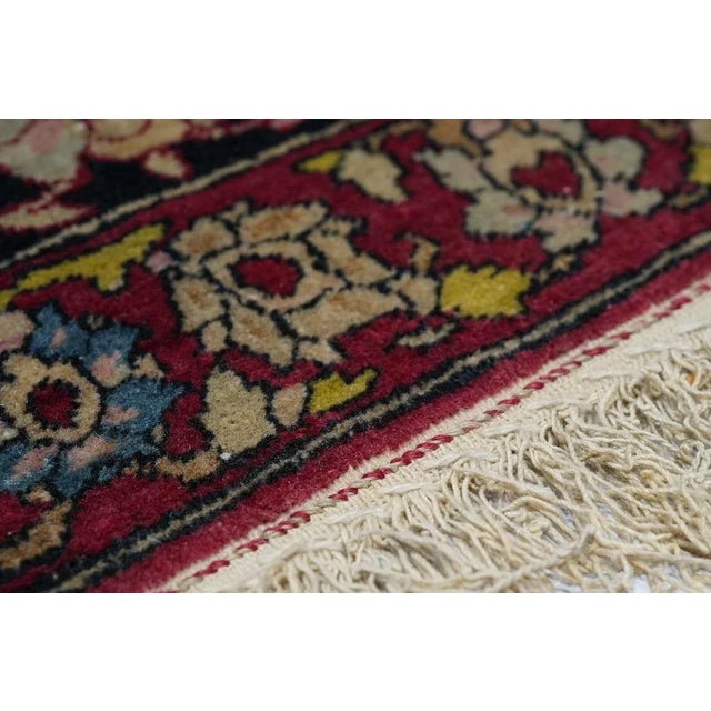 Traditional Antique Isfahan Rug 4'7'' x 7'10'' For Sale - Image 3 of 8