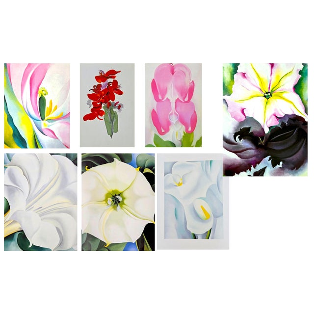 1987 1st Edition Art Book, "Georgia O'Keefe: One Hundred Flowers", Nicholas Callaway Editor For Sale - Image 16 of 16