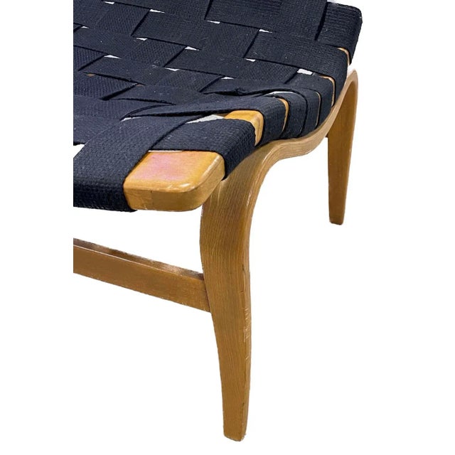 Wood Vintage Mid-Century Modern Bruno Mathsson Chair For Sale - Image 7 of 10