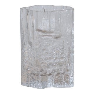Tapio Wirkkala Glass Vase, Finland, 1970s For Sale