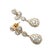 Modern 14k Gold 2.50 Carat Diamond Dangle Earrings, A Pair For Sale - Image 3 of 10