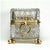 Mid 19th Century Antique Baccarat French Cut Crystal Perfume Box, Casket For Sale - Image 10 of 12