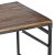 Farmhouse Salvaged Wood Folding Counter Table For Sale - Image 3 of 3