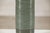 Tall Artisan Ceramic Hand-Crafted Vase with Ribbed Body and Green Glaze For Sale In New York - Image 6 of 16