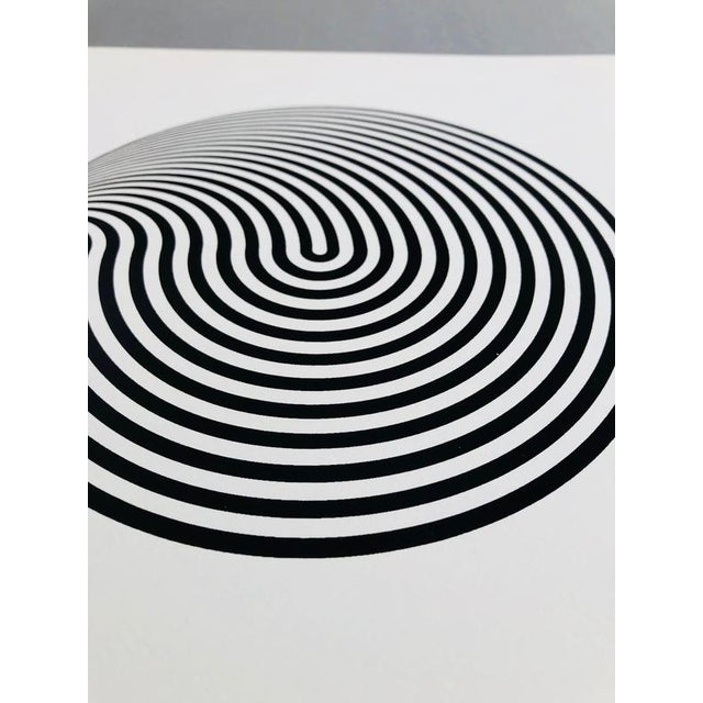 Marina Apollonio, Circular Dynamics, 1966, Paper For Sale - Image 3 of 6