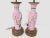 1940s French Floral Urn Lamps & Shades, Pair For Sale - Image 13 of 18