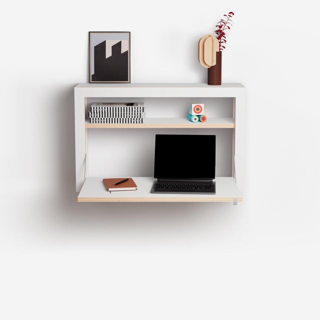 80x50x20 Folding Wall Desk with Storage from Ambivalenz For Sale - Image 18 of 18