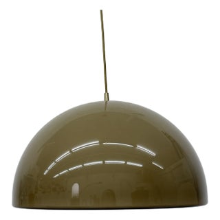 Brown Mushroom Pendant, 1970s For Sale