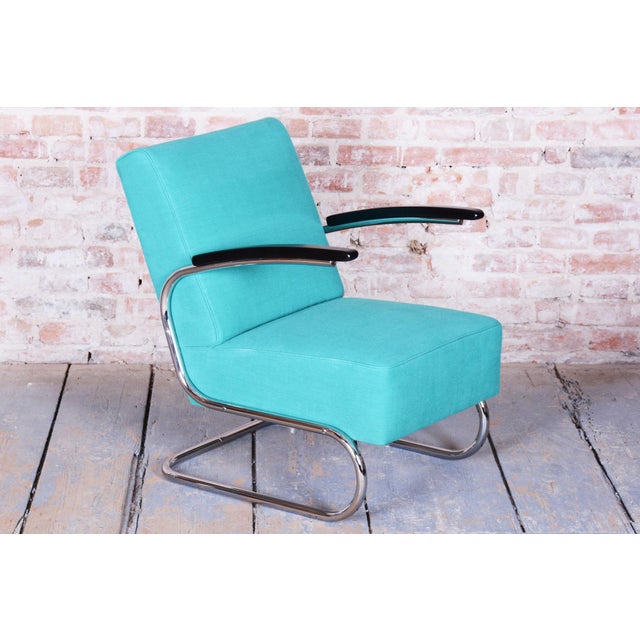 Bauhaus Armchair by W. Gispen for Mücke Melder, 1930s For Sale - Image 9 of 10