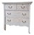Early 20th Century Gustavian Style Whitewashed Maple Chest of Drawers (9 Words, Fully Defensible Now) For Sale