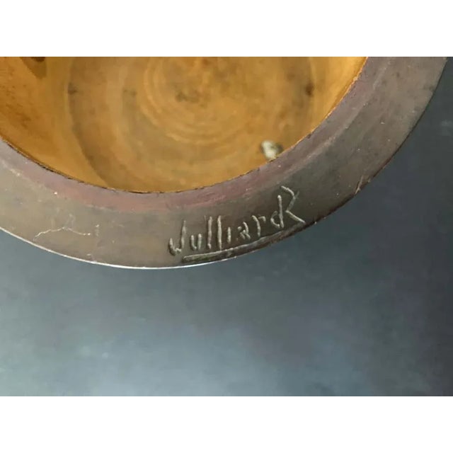 Art Deco Wooden Box with Green Paint, 1950s For Sale - Image 4 of 10