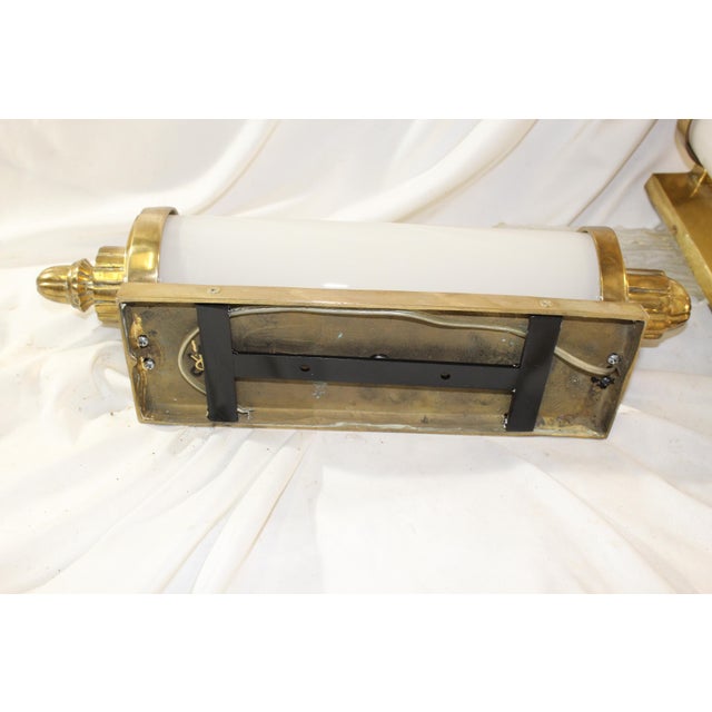 Mid Century Modern Sconces Brass - a Pair For Sale - Image 17 of 18