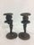 Egyptian Revival Bronze Candlesticks - A Pair For Sale - Image 5 of 7