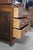 Late 19th Century Antique Victorian Carved Walnut Step Back Dresser Chest Marble Glove Box Drawers For Sale - Image 9 of 12