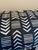 Mid-Century Modern Black & White Lumbar Pillow For Sale - Image 3 of 4
