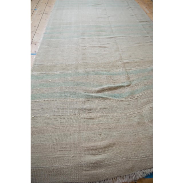 Vintage Distressed Turkish Kilim Rug Runner - 4'3" x 14'5" For Sale - Image 9 of 11