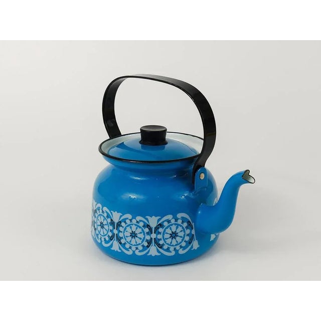 MidCentury Finnish Enamel Tea Pot Kettle by Kaj Franck, 1960s Chairish