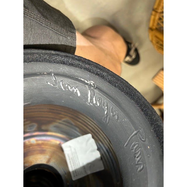 Jean Roger Antiqued Platinum Glazed Porcelain Gourd Lamps, a Pair For Sale - Image 9 of 11