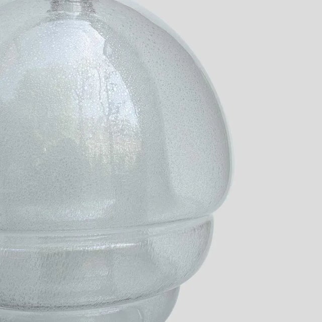 Glass Space Age LS 134 Suspension Lamp from Mazzega, 1960s For Sale - Image 7 of 8