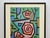 This Paul Klee rare vintage 1986 fine art lithograph print custom framed Modernist poster " Heroische Rosen " 1938, is a...