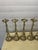 Antique Candlesticks in Brass, 1850, Set of 7 For Sale - Image 4 of 10