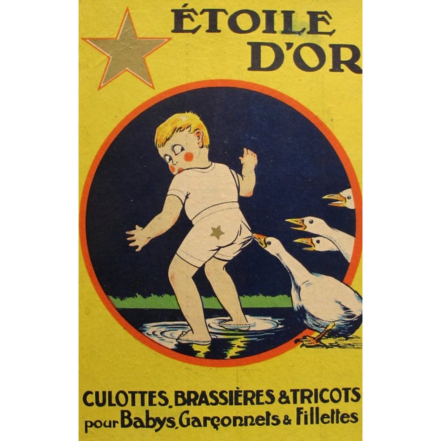 This adorable Art Deco children's lingerie ad was purchased recently in Italy from a dealer of vintage Italian ephemera....