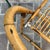Tan Bamboo Folding Chair from Dal Vera, Italy, 1950s For Sale - Image 8 of 17